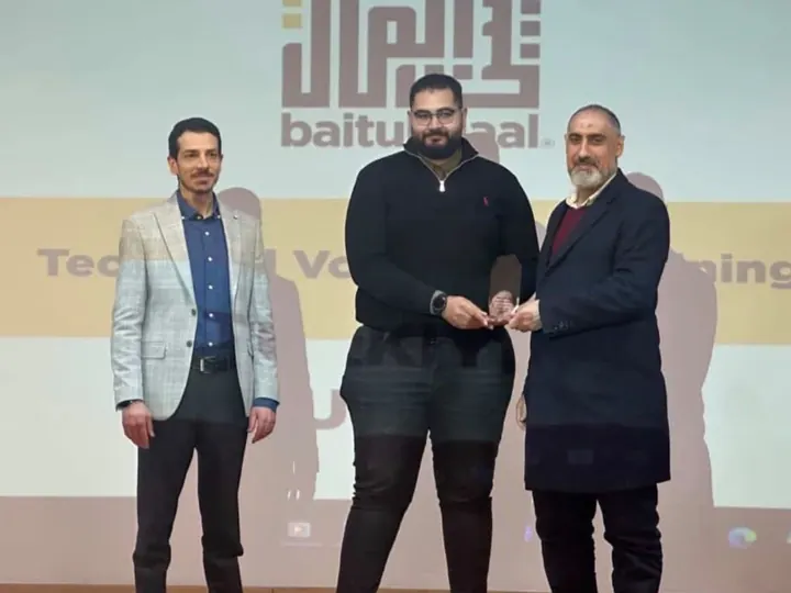 تكريم م. محمد القاضي في برنامج تدريبي